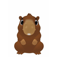 CAPIVARA JUCA VINIL 25CM 933